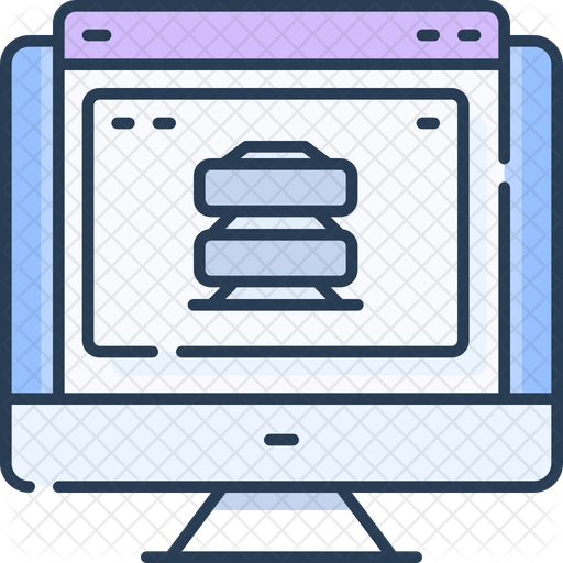 Web Server Icon Of Colored Outline Style 512x512 Web Server Icon Of Colored Outline Style