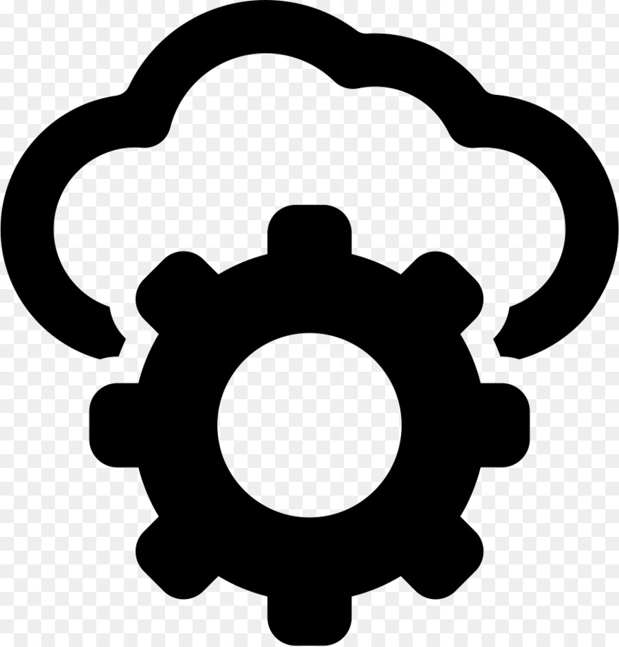 900x940 Cloud Symbol Clipart