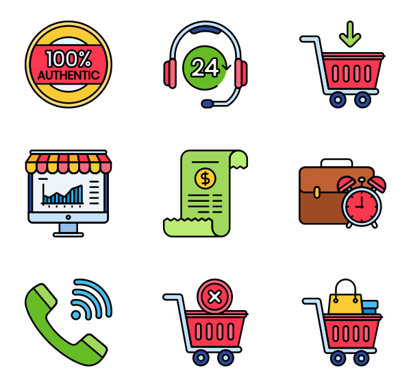 Online Store Icon Packs 600x564 Online Store Icon Packs