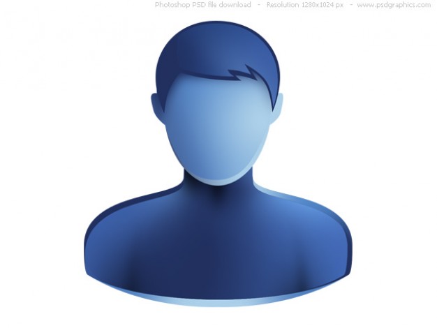 626x470 Universal Blue Web User Icon Free Download