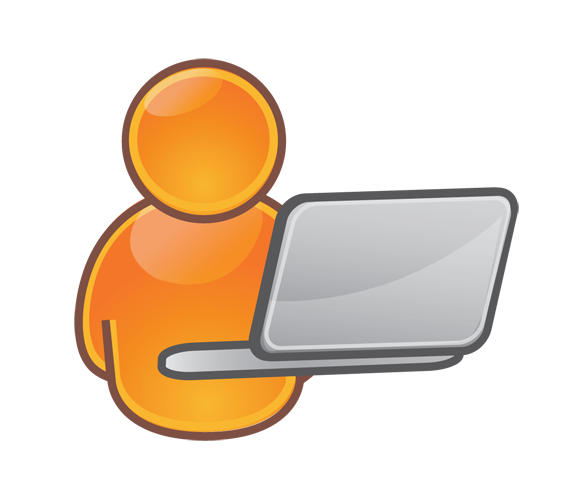 571x500 Simple Png Computer User