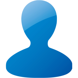 256x256 Web Blue User Icon