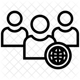 256x256 Web User Icon Of Line Style