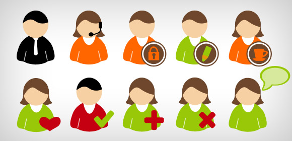 580x280 Free User Icons