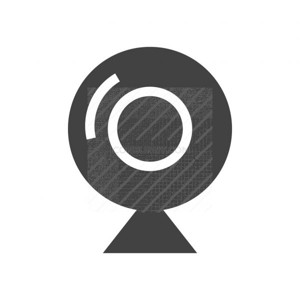 600x600 Webcam Glyph Icon