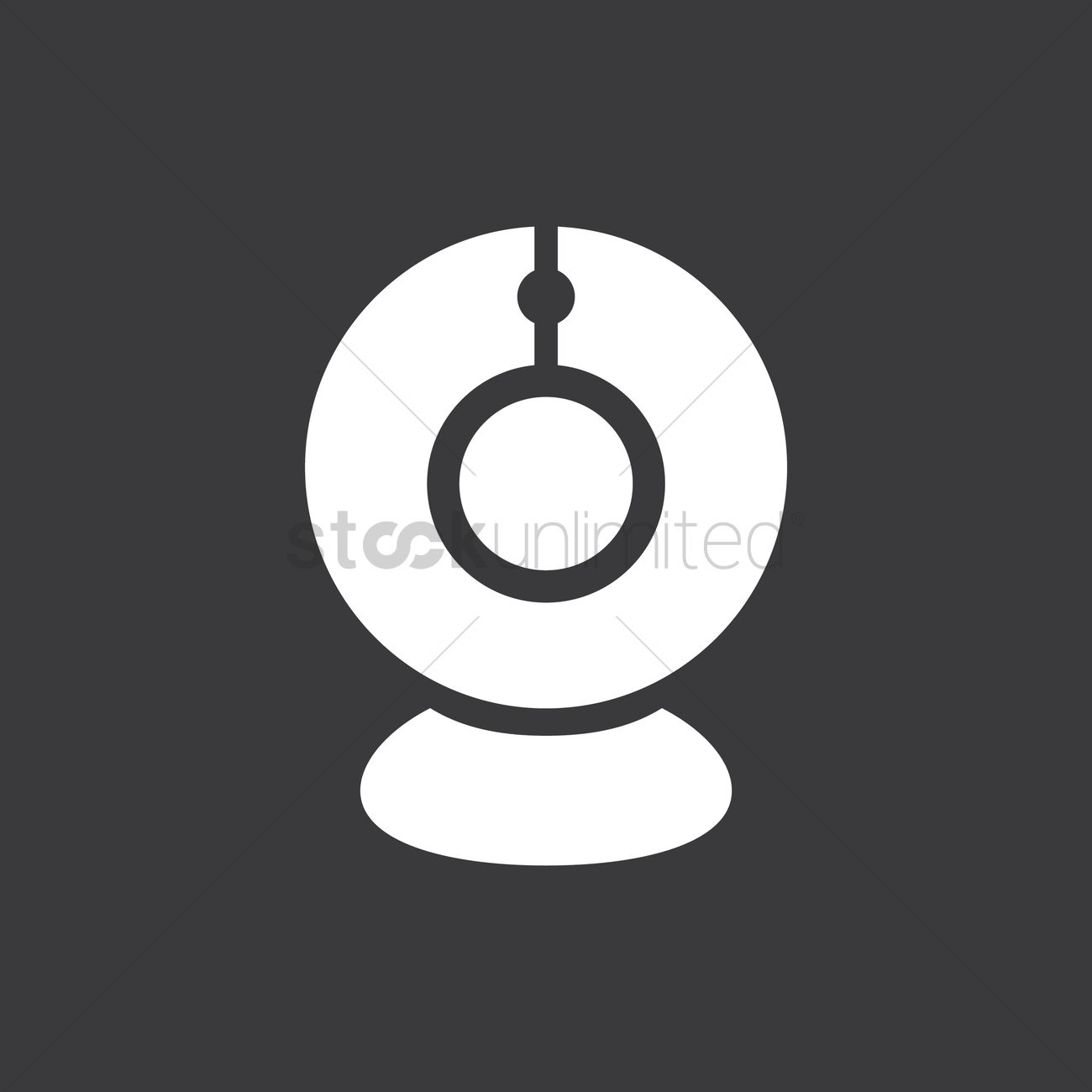 1300x1300 Webcam Icon Vector Image