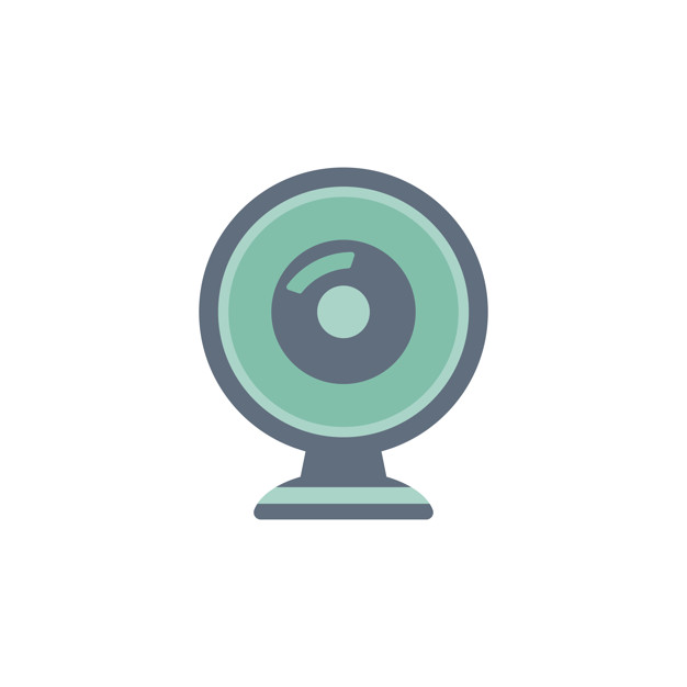 626x626 Illustration Of Webcam Icon Vector Free Download