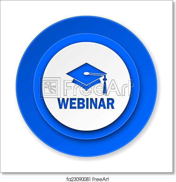 561x581 Free Art Print Of Webinar Icon Freeart