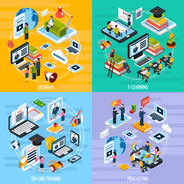 Webinar Concept Icons Set Vector Free Download 626x626 Webinar Concept Icons Set Vector Free Download