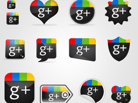 452x336 Google Plus Icons, Set Of Free Different Social Icons