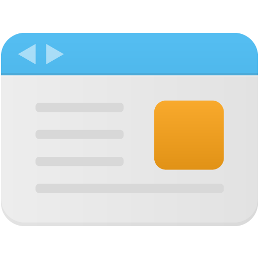 512x512 Webpage Icon Flatastic Iconset Custom Icon Design