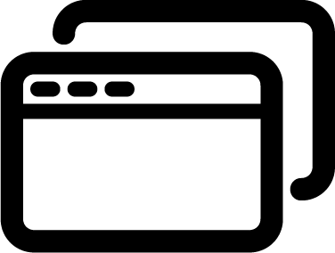 376x284 Webpage Icon Linear Basic Icons More Icon, Logos