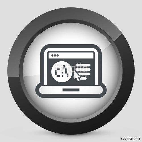 500x500 Software Language Webpage Icon Stock Image And Royalty Free