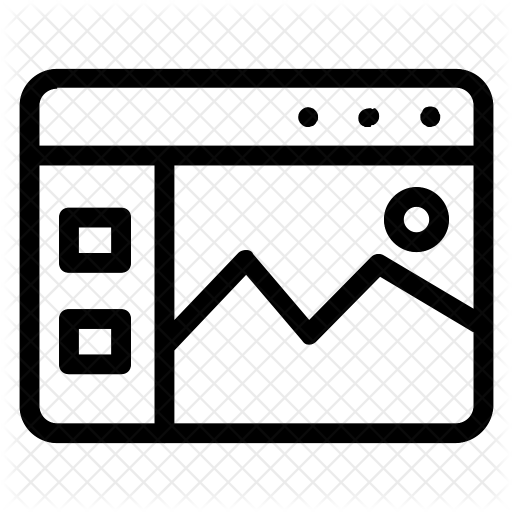 512x512 Webpage Icon Of Line Style