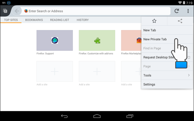 How To Use Private Browsing To Hide Your Tracks On Android 650x407 How To Use Private Browsing To Hide Your Tracks On Android
