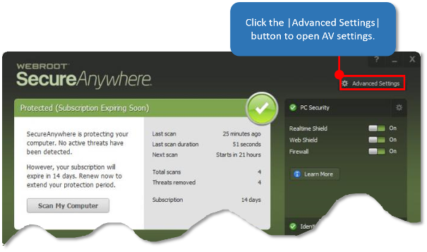 605x357 Known Issues Running Webroot Secure Anywhere With Office