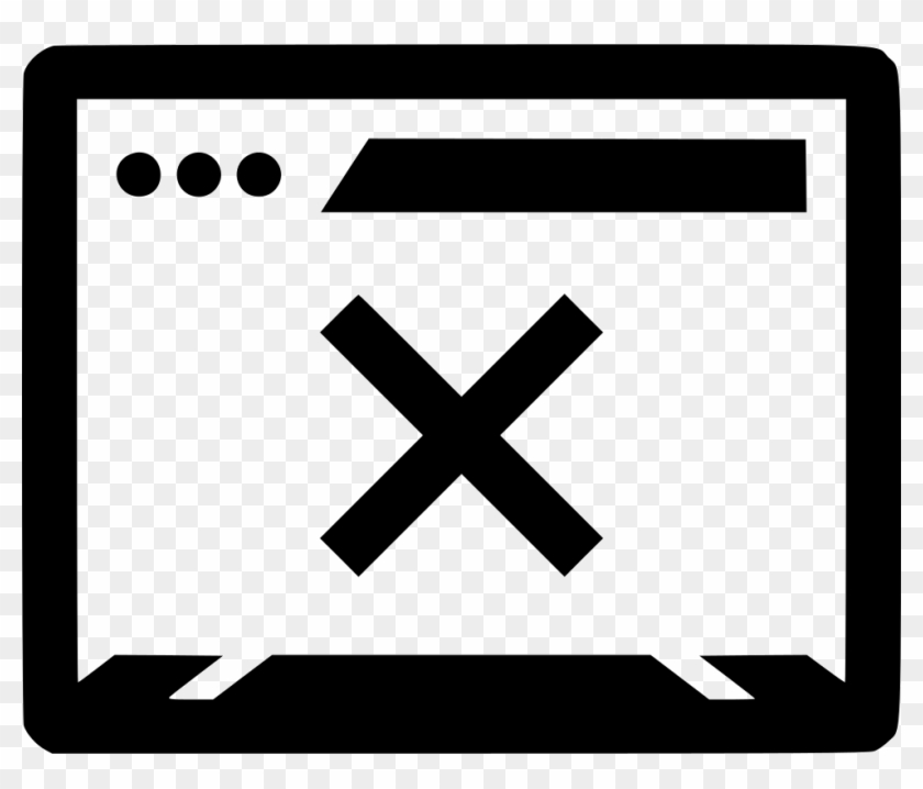 840x718 Cross Delete Denied Browser Small Browser X Comments