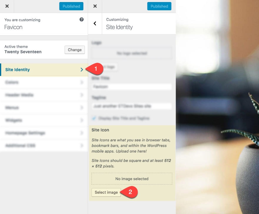 880x726 How To Add A Favicon To Your Wordpress Website In Ways Elegant