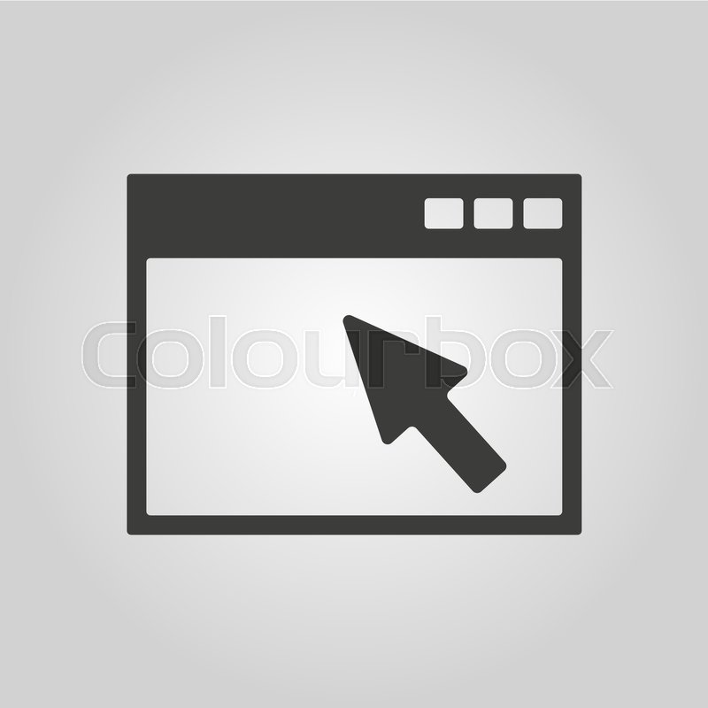 800x800 The Browser Icon Website And Stock Vector Colourbox