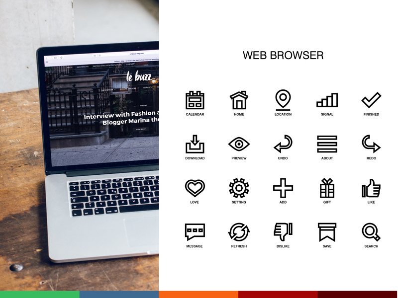 800x600 Web Browser Icons