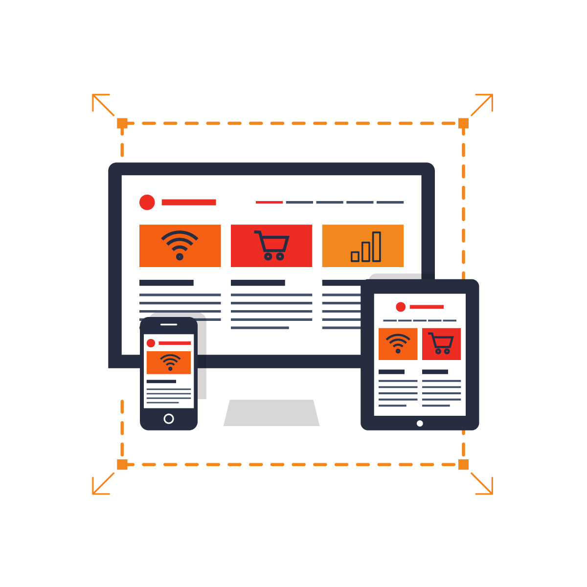 1200x1200 Graphic Web Design Firecircle