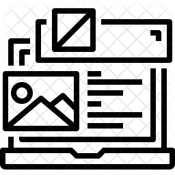 256x256 Website Design Icon Of Line Style