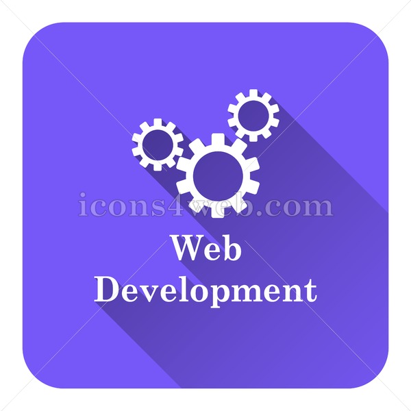Web Development Flat Icon With Long Shadow Vector 600x600 Web Development Flat Icon With Long Shadow Vector