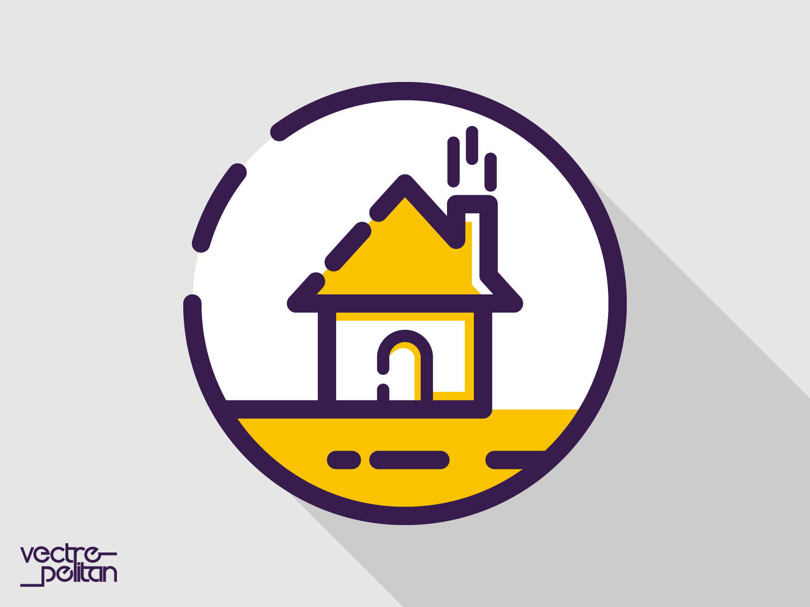 1600x1200 Home Flat Icon