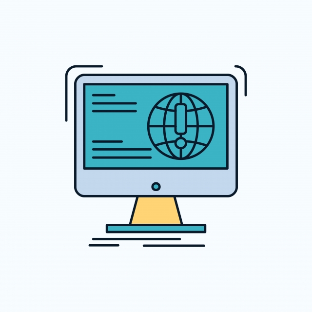 640x640 Information Content Development Website Web Flat Icon Green