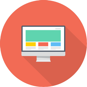 300x300 Website Flat Icon Png Png Image