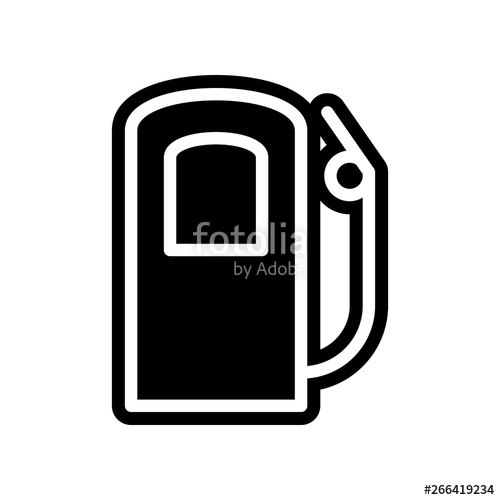 500x500 Fueling Icon Element Of Navigation For Mobile Concept And Web