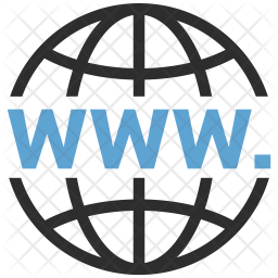 256x256 Website Icon Of Flat Style