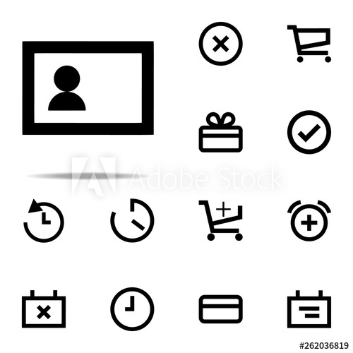500x500 Business Card Icon Web Icons Universal Set For Web And Mobile