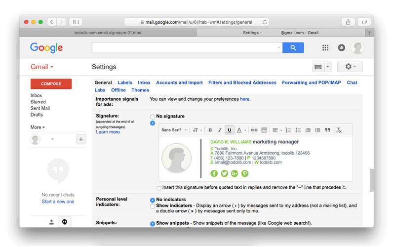 How To Create A Free Email Signature Template 800x500 How To Create A Free Email Signature Template