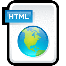 256x256 Web Html Icon Soft Scraps Iconset Hopstarter