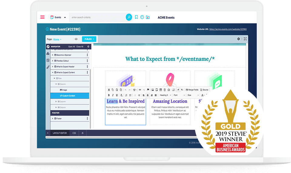 960x572 Event Website Builder Manage And Build Event Websites Aventri