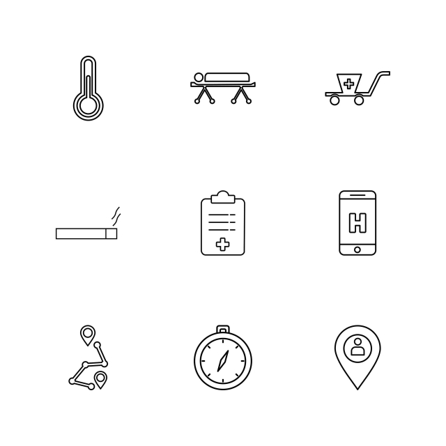 640x640 Website Icon Packs, Collection, Compass, Distance Png And Vector