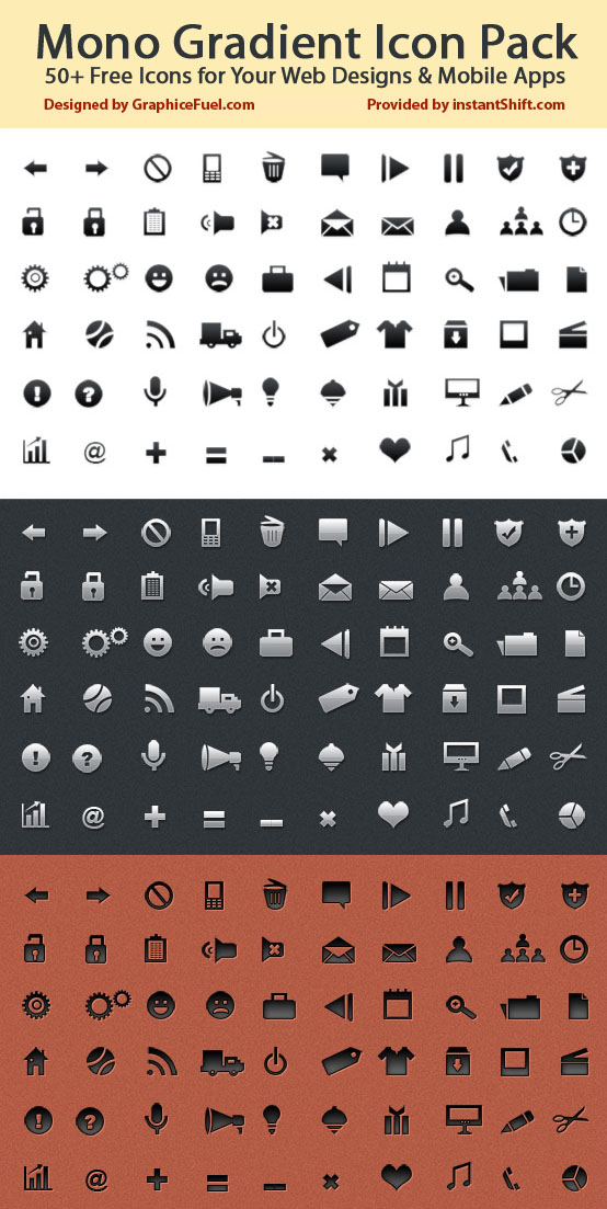 554x1103 Website Icon Set