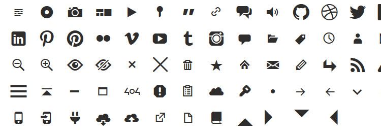 750x266 Top Free Icon Sets