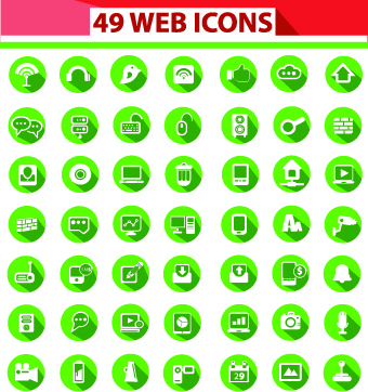 340x362 Vector Web Icons Set Logistic Free Vector Download
