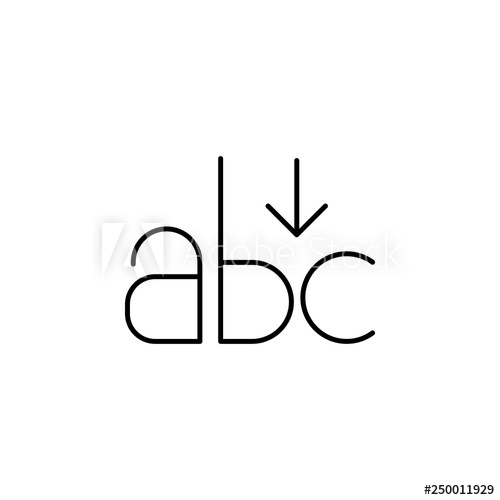 500x500 Format, Size, Smaller, Text Icon Element Of Text And Typography