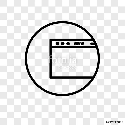 500x500 Web Icons Isolated On Transparent Background Modern And Editable