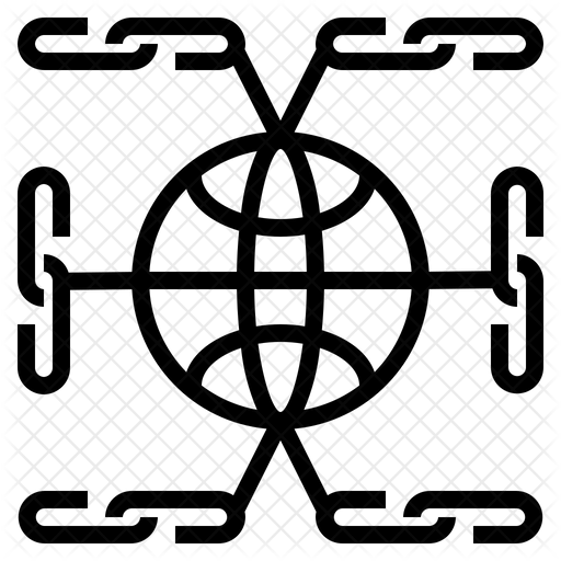512x512 Web Link Icon Of Line Style