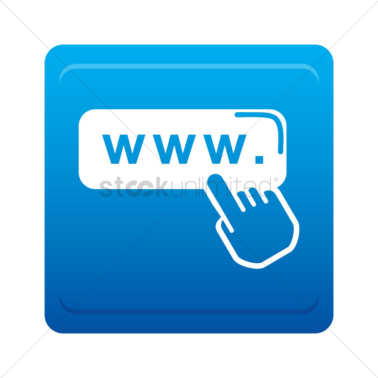 1300x1300 Website Link Icon Vector Image