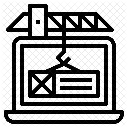 512x512 Website Maintenance Icon Of Line Style