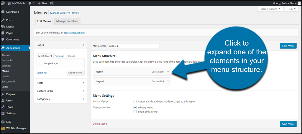 1024x456 How To Add Image Icons To Navigation Menu Items In Wordpress