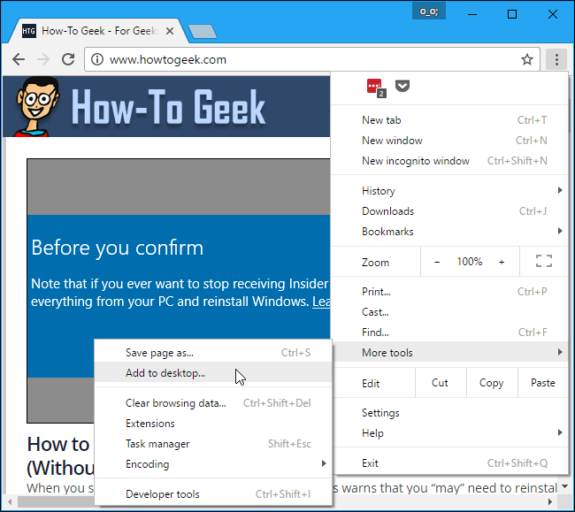 650x579 How To Add Website Links To The Windows Start Menu