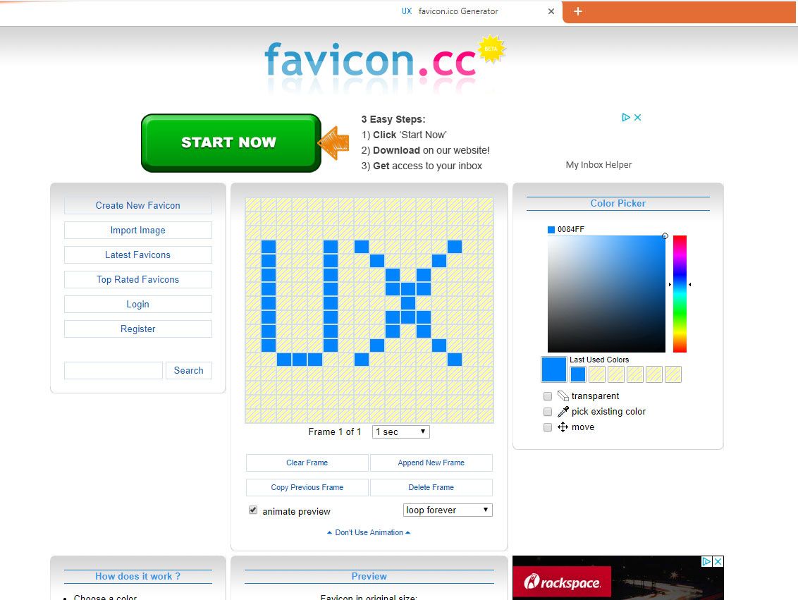 1132x851 Favicon Cc Is A Tool That Lets You Design Favicons, The Little