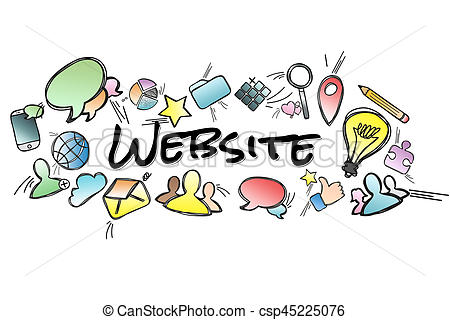 450x320 View Of A Website Title Isolated On A Background And Surounded