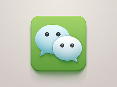 400x300 Wechat Ios Icon Redesign Icons, Logos Badges Illustrations